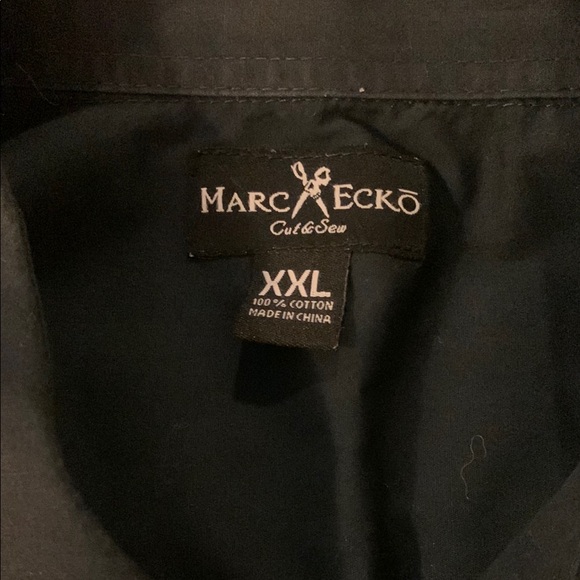 Gently used Ecko “Cut & Sew” short sleeve button up collared shirt Size XXL - Picture 2 of 5